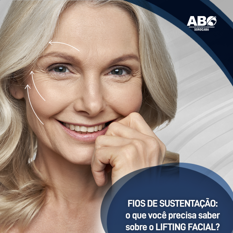 Fios de sustentação o que você precisa saber sobre o lifting facial ABO Sorocaba